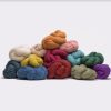 Pictures of yarns in a variety of colors