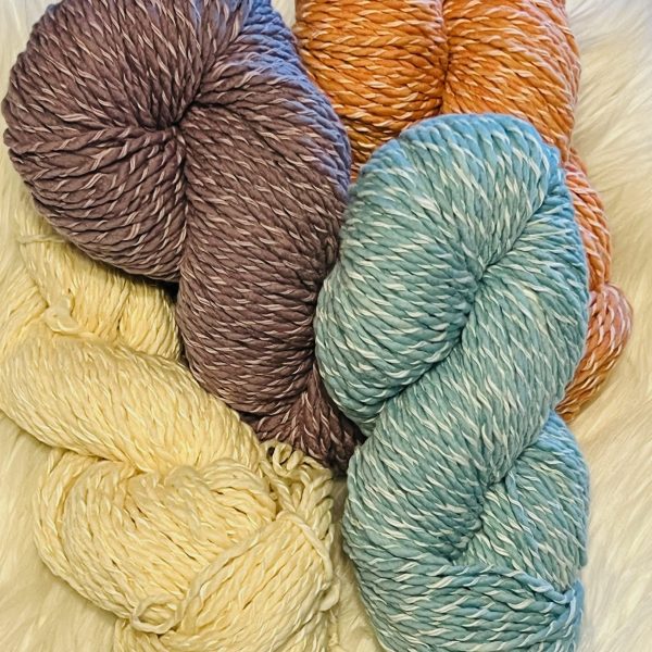 Blue, 100% Wool Yarn for Knitting, Mitten Wool, Crochet, Craft Supplies, 2  Ply, 8/2 